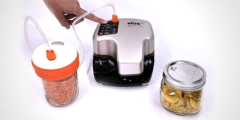 Oliso Freshkeeper Mason Jar Vacuum Sealer - vacuum sealing mason jars