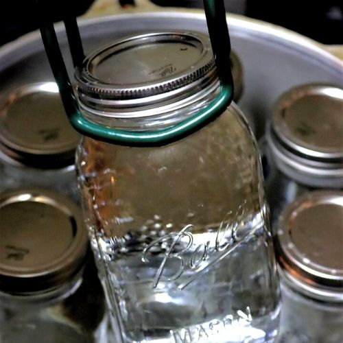 water canned in jars will last for decades