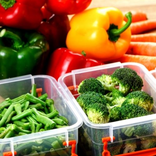 save money in freezing fresh vegetables